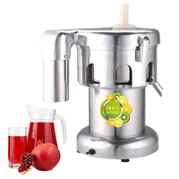 Commerciële koudgeperste mango-citroensapmachine, industriële sinaasappelpers, voor horeca en restaurants.
