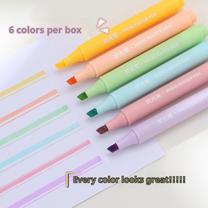 Marcadores Fluorescentes Sanrio, Marcador Fluorescente Perfumado, Marcador Fluorescente Suave para los Ojos, para Suministros de Oficina y Educativos - Product Image 2
