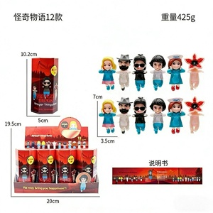 Nouvelles figurines d'anime de la série <span class=keywords><strong>Stranger</strong></span> Things, boîte mystère, Will Byers, <span class=keywords><strong>Eleven</strong></span>, poupées, Monster Hunt, groupe de filles, jouet, décoration de téléphone, cadeau pour les fans - Product Image 3