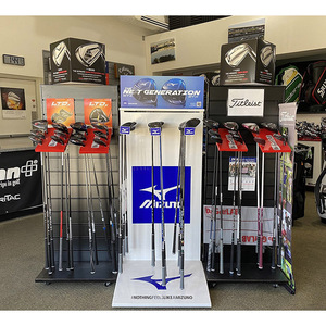 Venta al por mayor de fábrica Metal Golf Club Display Rack Stand Retail Display Rack Holder - Product Image 4