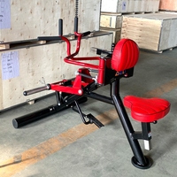 Máquina de Ejercicios de Fuerza para Espalda con Carga de Placas M1040, Vertical Comercial, Directo de Fábrica