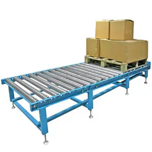 Customizable Straight Transport Gravity Roller Conveyor machine For Transport Conveyors Belt Systems