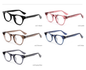 Customizable Unisex Acetate Optical Eyewear Eyeglasses New Trendy Sun <b>Glasses</b> with Logo for Outdoor for Men and Women - Product Image 3