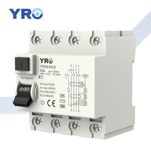 Interruptor Diferencial Residual YRO YRCB-63LB 40A, Protección Contra Fugas de 30mA para Estaciones de Carga y Centrales Eléctricas - Product Image 2