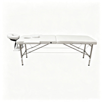 Modernes Design Schönheitssalon-Möbel Verstellbare Klappbare Massageliege mit PVC-Edelstahlrahmen für den Heimgebrauch