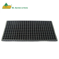 Plateaux de semis en plastique tendance, plusieurs tailles disponibles, pour une plantation pratique, prix de gros, plateaux et couvercles de pépinière