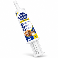 Pâte Articulaire Léchable pour Chiots, Chiens Adultes et Chats avec Carbonate de Calcium, Glucosamine, Chondroïtine, MSM, Collagène et Vitamine D3 60ml