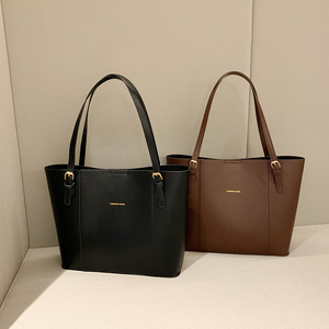 Dropshipping corea tendenza Shopping Tote tinta unita grande capacità pendolarismo monospalla borsa - Product Image 5