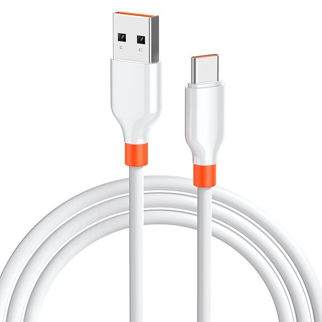 60W Fast Charging USB C to USB C Cable Liquid Silicone Type C Charger Cable Soft Data Sync Charging Cord