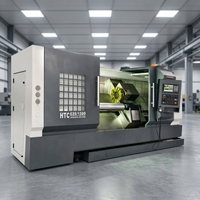 Torno CNC de Cama Inclinada Profesional TCK63 con Mandril Hidráulico y Torreta Automática para Componentes Metálicos de Precisión