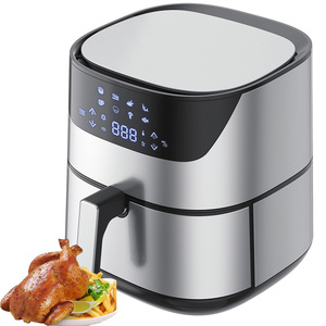 Nueva Freidora de Aire Doble Anbolife de <span class=keywords><strong>9L</strong></span>, Freidora de Aire Eléctrica Inteligente con Control Digital, Funciones de Asar, Tostar, Deshidratar y Recalentar - Product Image 5