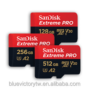 Tarjeta de Memoria MicroSDXC Extreme Pro de 512 GB, UHS-I, 200 MB/s, <span class=keywords><strong>V30</strong></span>, <span class=keywords><strong>U3</strong></span>, C10, <span class=keywords><strong>A2</strong></span> - SDSQXCD-512G-GN6MA - Product Image 2