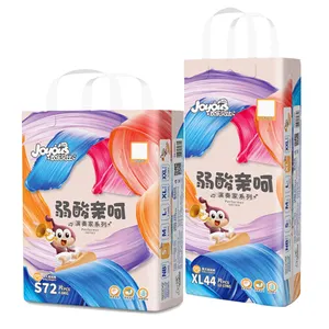2024 Thailand Vietnam Quality Dry Baby Diapers OEM Custom Nappies Soft Breathable Diapers Wholesale Infants Diaper Supplier