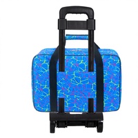 Sac de voyage Oxford multifonctionnel portable avec fermeture éclair, étanche et antichoc, 20L-35L, sac à roulettes pour accessoires de couture et outils