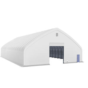 Tente de stockage industrielle en tissu à double structure, vente en gros d'usine - Product Image 2