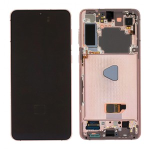 หน้าจอ OLED สำหรับ Samsung Galaxy S21 Plus 5G ขนาด 6.7 นิ้ว สีทองม่วง อะไหล่เปลี่ยน - Product Image 1
