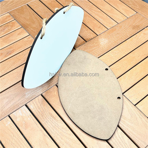 Targa in MDF a Forma di Pallone da Calcio per Sublimazione, Insegna Sportiva in <span class=keywords><strong>Legno</strong></span> da Appendere per Stampa a Caldo, Regali Personalizzati - Product Image 5