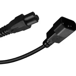 eu c14 to c5 power cord c13 ce7/7 2m h05vv-f cable extension power cord for PDU Computer UPS Server