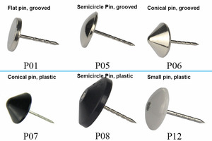 EAS Anti-theft Dome Pins Clothing Shop Alarm Tag Semicircle Metal Nail Anti Shoplifting Steel <b>Security</b> Hard Tags Tack Pin - Product Image 6