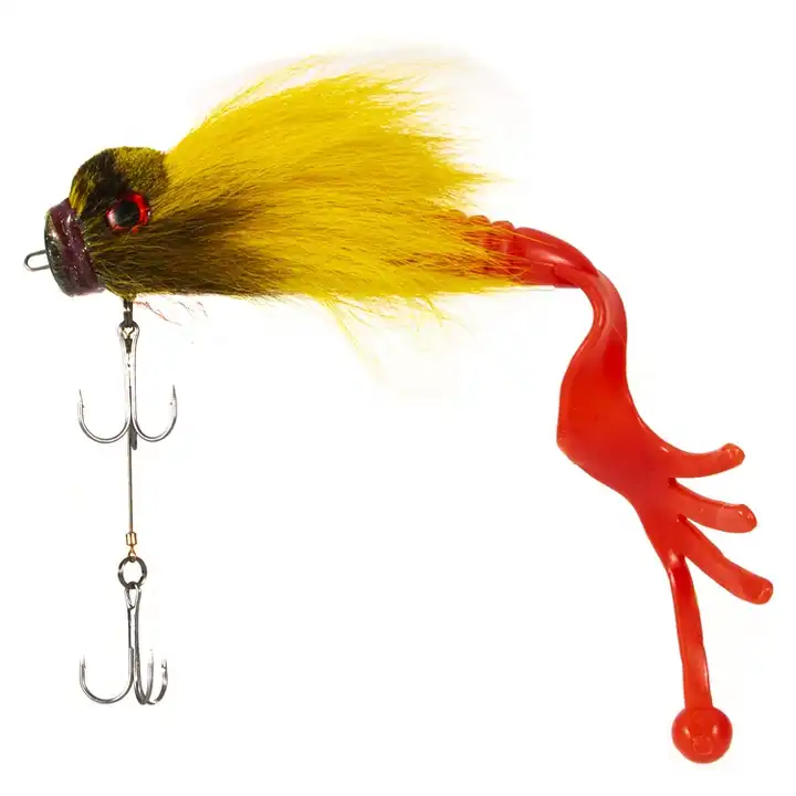 1pc yellow mouse fishing lure resin