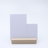 Carte d'identité vierge en PVC imprimable par jet d'encre, compatible avec les imprimantes RFID NFC, contrôle d'accès, 85,5x54 mm, étanche, puce TK4100