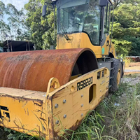 Rouleau vibratoire SDLG RS8220 d'occasion bien entretenu de 20 tonnes avec pièces de rechange pour les projets de construction routière en Afrique et en Amérique du Sud