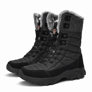 2024 nuovo popolare di grandi dimensioni scarpe <span class=keywords><strong>da</strong></span> uomo Shearling resistente all'acqua scarponi invernali <span class=keywords><strong>neve</strong></span> termica cotone pelle di pecora <span class=keywords><strong>da</strong></span> passeggio <span class=keywords><strong>per</strong></span> le ragazze - Product Image 4