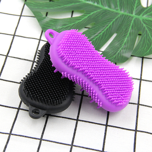 Top Seller Integrated Design Silicone <b>Scalp</b> Scrubber and Silicone Body <b>Brush</b> - Product Image 3