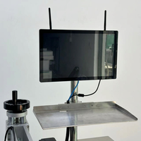 Machine d'étiquetage automatique et de basculement d'étiquettes, applicateur d'étiquettes double face, unité d'impression tamponnée à entraînement électrique pour bouteilles