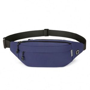 Nouvelle conception de sac banane de sport et de loisirs, sac de poitrine pour la course et le fitness, sac banane personnalisé avec logo pour hommes - Product Image 1