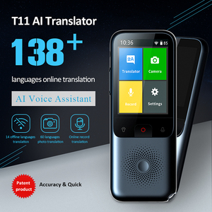 Traductor de voz inteligente T11, portátil, instantáneo, compatible con 137 idiomas, traducción fuera de línea 14 - Product Image 2