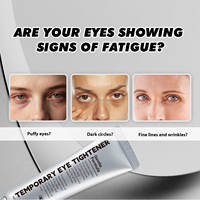 Traitement Contour des Yeux Effet Lifting Rapide – Raffermit Temporairement, Lisse les Rides et Ridules pour Tous Types de Peau