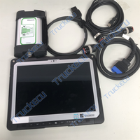 Herramienta de Diagnóstico 88890300, Adaptador OBD para Motor Diésel VOCOM EFI, Software para Excavadoras y Camiones, Herramienta Técnica 2.8 + Tableta Resistente CF33
