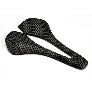 Asiento de Bicicleta de Nailon MJF Impreso en 3D con Nueva Tecnología, Cojín de Asiento de Bicicleta de Fibra de Carbono para Ciclismo al Aire Libre, para Bicicleta de Montaña y Carretera - Product Image 1