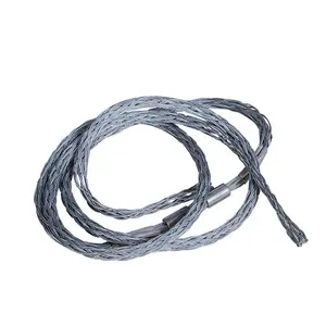 Wire Laying Construction Steel Cable Socks Wire Rope Pulling Grip Sock Wire Mesh Joints Conductor Mesh Socks Joint