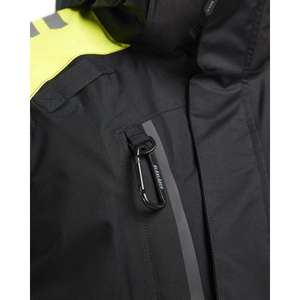 BLAKLADER-Veste 442019779933XXXL Hi-Vis Shell Noir/Jaune-EAN 7330509849330 HI-VIS WORKWEAR - Product Image 4