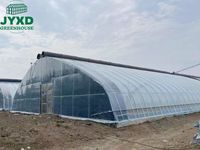 6m/ 8m/10m bonne qualité Chine Kit de serre en plastique unique avec pour la tomate