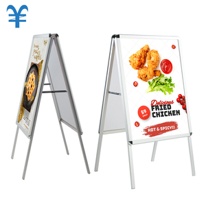 Snap Khóa Khung Một Bảng Đứng In Poster Đứng Poster Lật Biểu Đồ Giá Vẽ Bảng Trắng Đứng Cho Quảng Cáo - Product Image 4