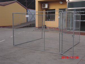 Box per Cani da Esterno Zincato Gabbia per Cani Facile da Installare - Product Image 6