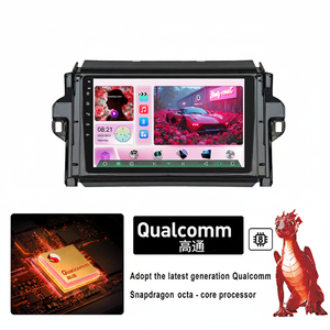 จอติดรถยนต์ Jiawell ขนาด 9 นิ้ว รองรับ DSP กล้องมองหลัง ระบบนำทาง GPS ในตัว WiFi BT เครื่องเล่น DVD ในรถยนต์ สำหรับ Toyota Fortuner2 ปี 2015-2018 - Product Image 1