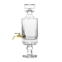 Flacon en verre pour huile d'attar et d'oud, style arabe, avec compte-gouttes et surface polie