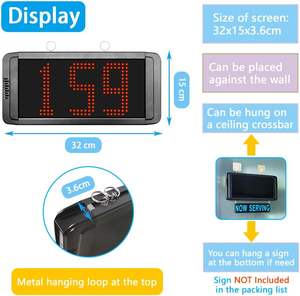 Sistema Inalámbrico de Llamada KOQICALL con Indicador de Voz y Pantalla de 3 Dígitos, Botón de Llamada para Gestión de Filas en Restaurantes y Bancos (1) - Product Image 6
