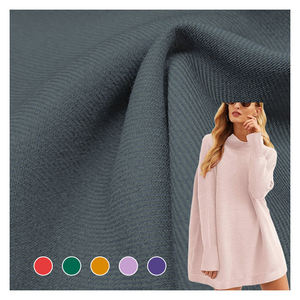 Tela <span class=keywords><strong>de</strong></span> Punto Sólida al por Mayor <span class=keywords><strong>de</strong></span> China, 55% Poliéster, 39% Rayón, 6% Elastano, Material <span class=keywords><strong>de</strong></span> Tela Scuba para Pantalones - Product Image 1