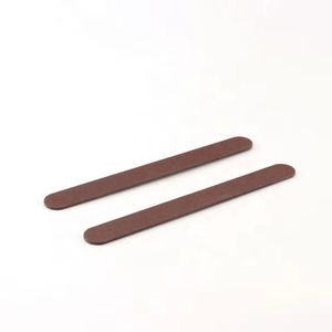 Lime à ongles en plastique marron mince, double face, grains 100/180 et 180/240, lavable, désinfectable, résistante à l'eau, pour salon et usage domestique - Product Image 6