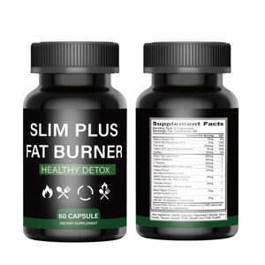 מכירה חמה רזה בתוספת צמחים תוספי תזונה טבעיים שומן צורב קפסולות עבור אובדן משקל לנשים גברים 60 - Product Image 3