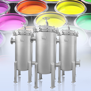 Boîtier de filtre à sacs industriel 4-12 haute capacité pour le traitement des eaux usées - Product Image 1