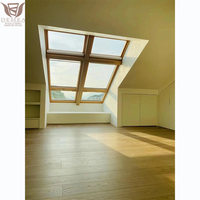 DEMEA Puits de lumière fixe à cadre moderne en aluminium avec protection UV en option pour les espaces de balcon lumineux Fenêtre de toit électrique