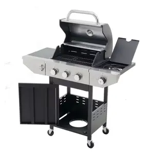 Nouveau 2024 Portable barbecue poêle usine haute qualité nouveau style camping en plein air barbecue grill bbq barbecues à gaz