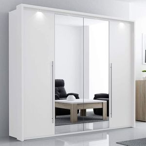 Pannello più venduto armadio in legno moderno <span class=keywords><strong>salvaspazio</strong></span> armadio grande armadio con porta scorrevole con specchio