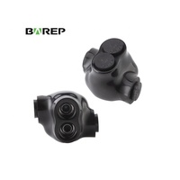 Connecteurs de câbles électriques rapides Barep 1 Port 2-6 AWG isolés en PVC pour boîtier de commande